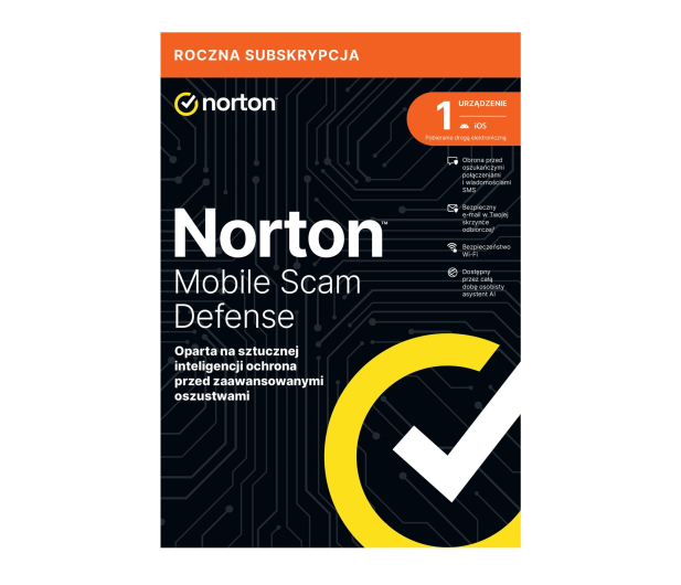 NortonLifeLock Mobile Scam Defence 1st. (12 m.) ESD - 1541777 - zdjęcie